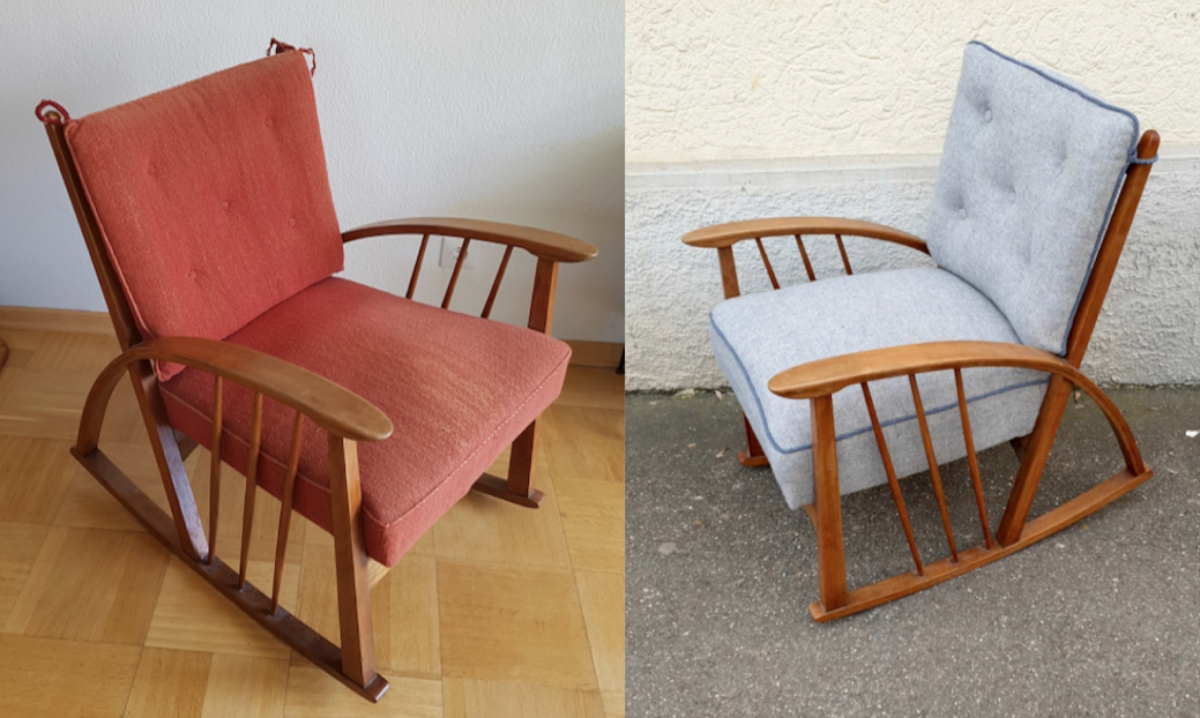 Fotos! Vorher/Nachher! – Polsterei Esslingen – RCS